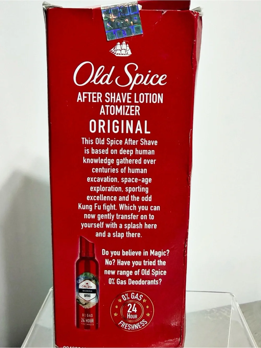 OLD SPICE Original After Shave Lotion Atomizer 150mL ~ New in Box